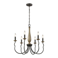 Simira Six Light Chandelier