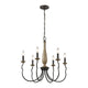 Simira Six Light Chandelier
