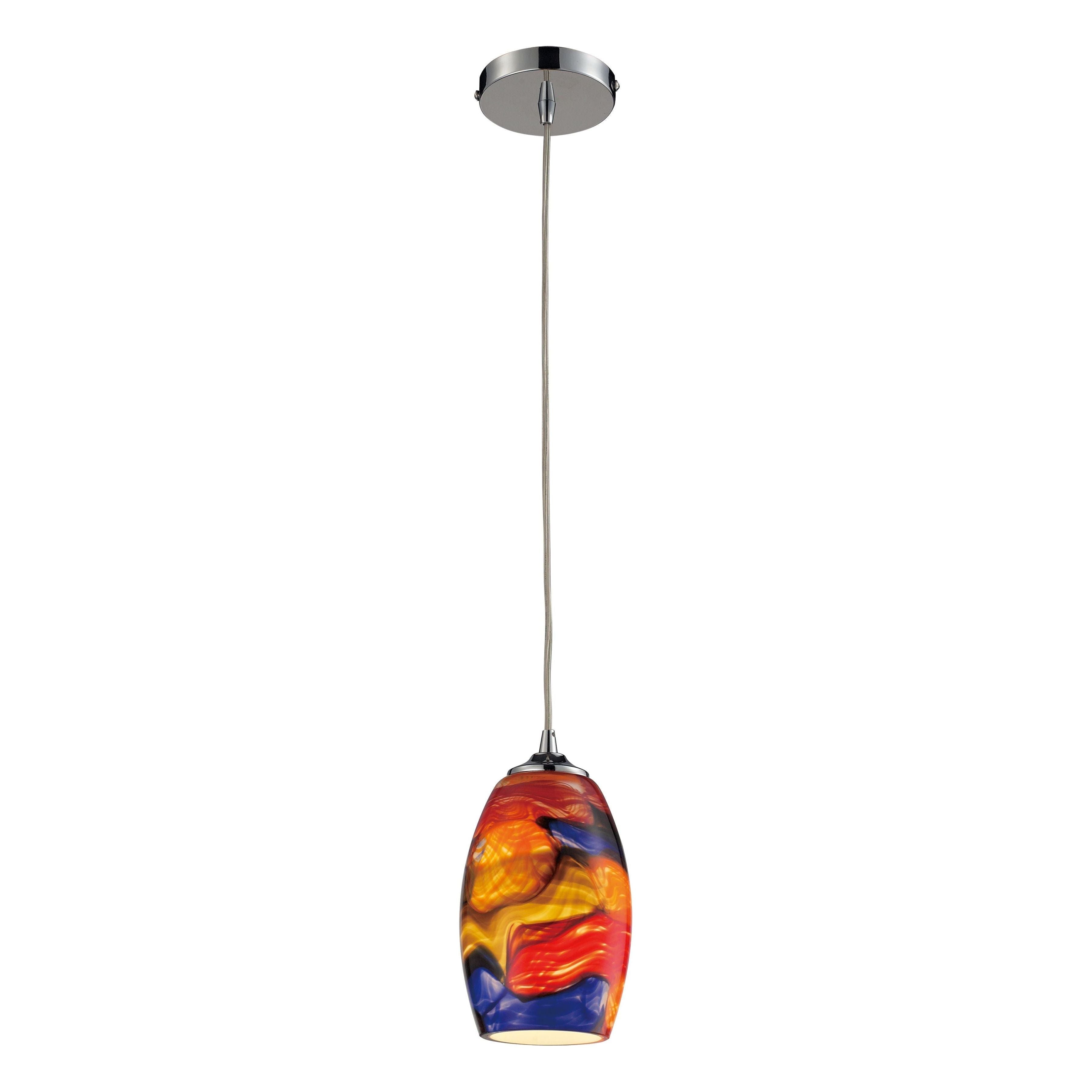 Surrealist 5" Wide 1-Light Pendant