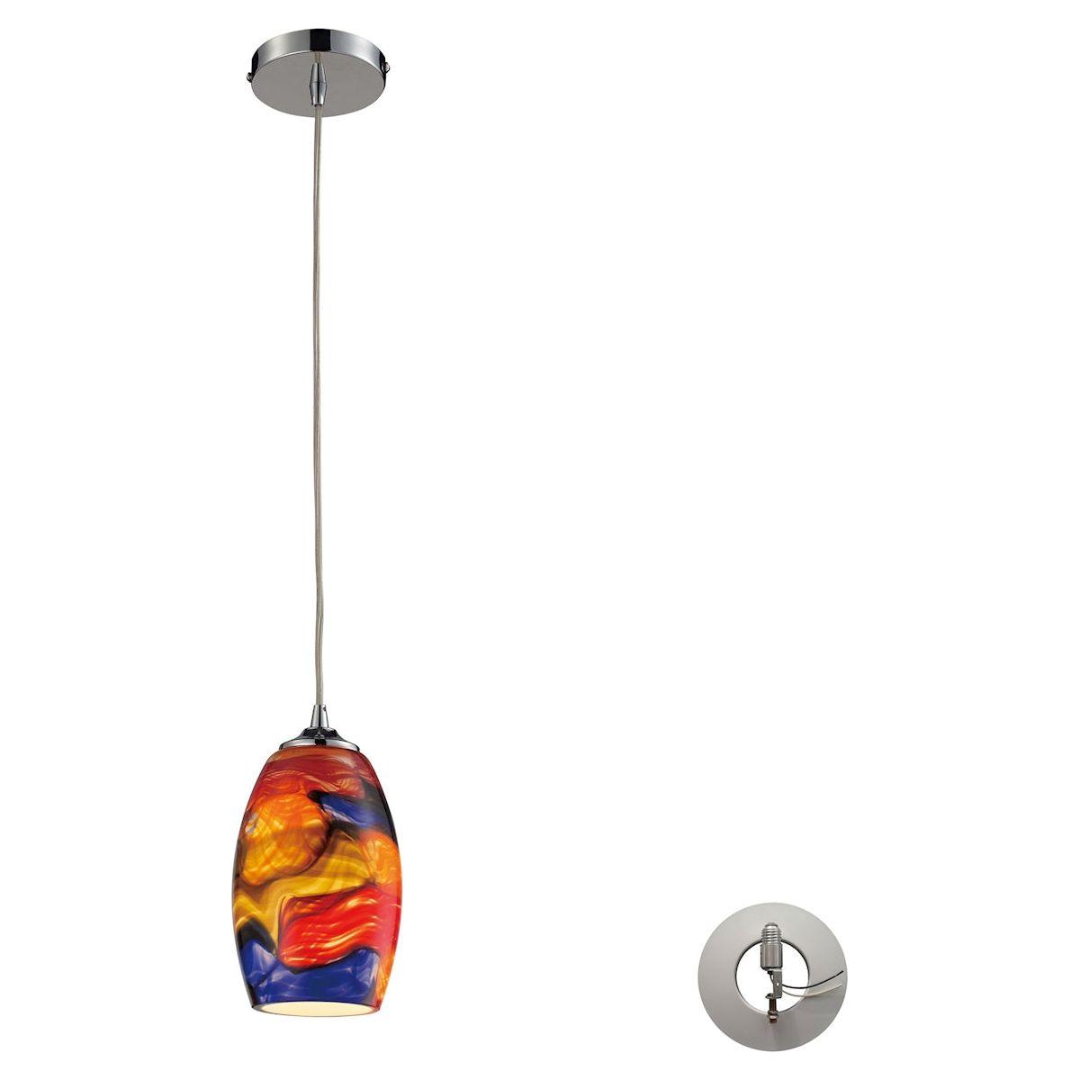 Surrealist 5" Wide 1-Light Pendant