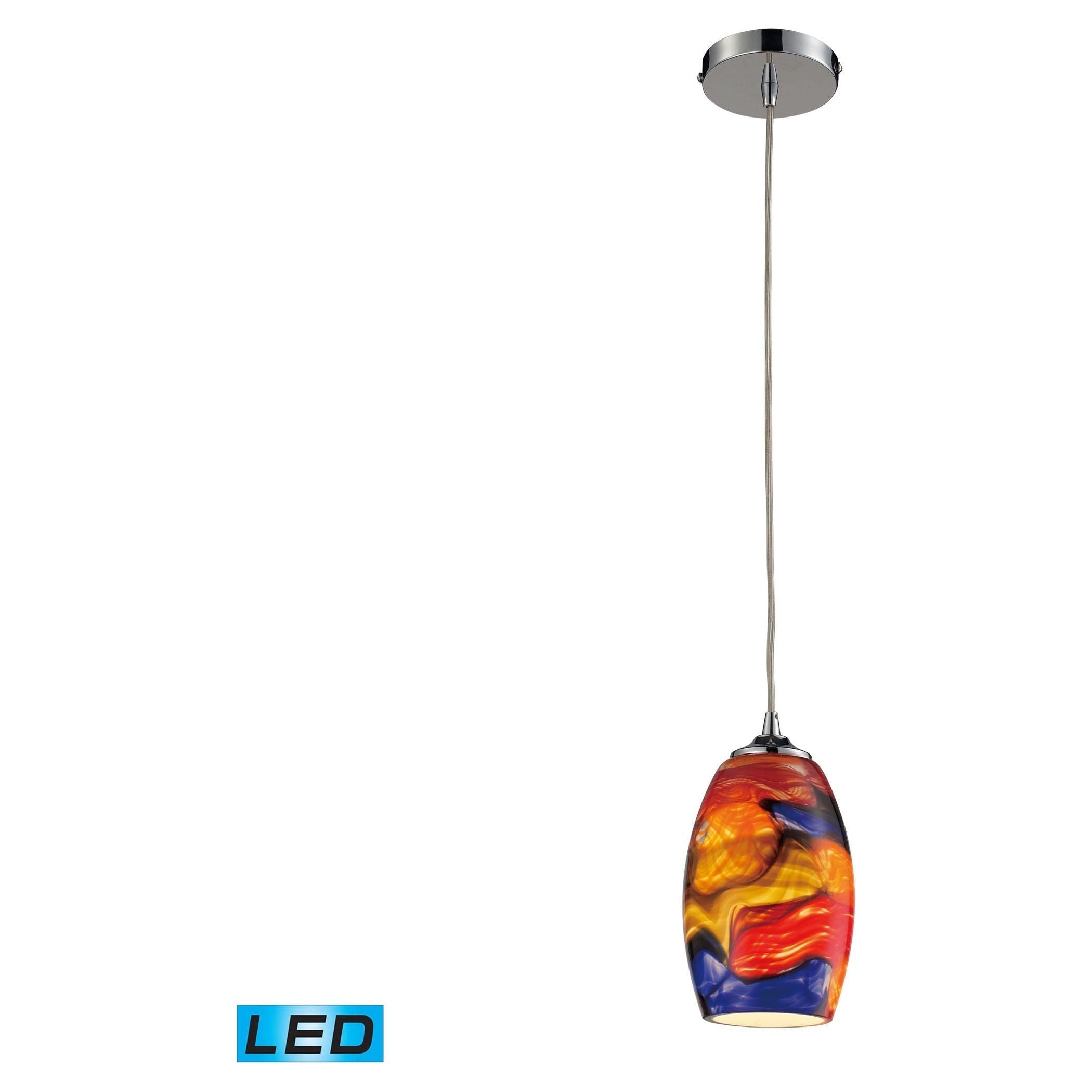 Surrealist 5" Wide 1-Light Pendant