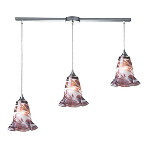 Vestido 36" Wide 3-Light Multi Pendant