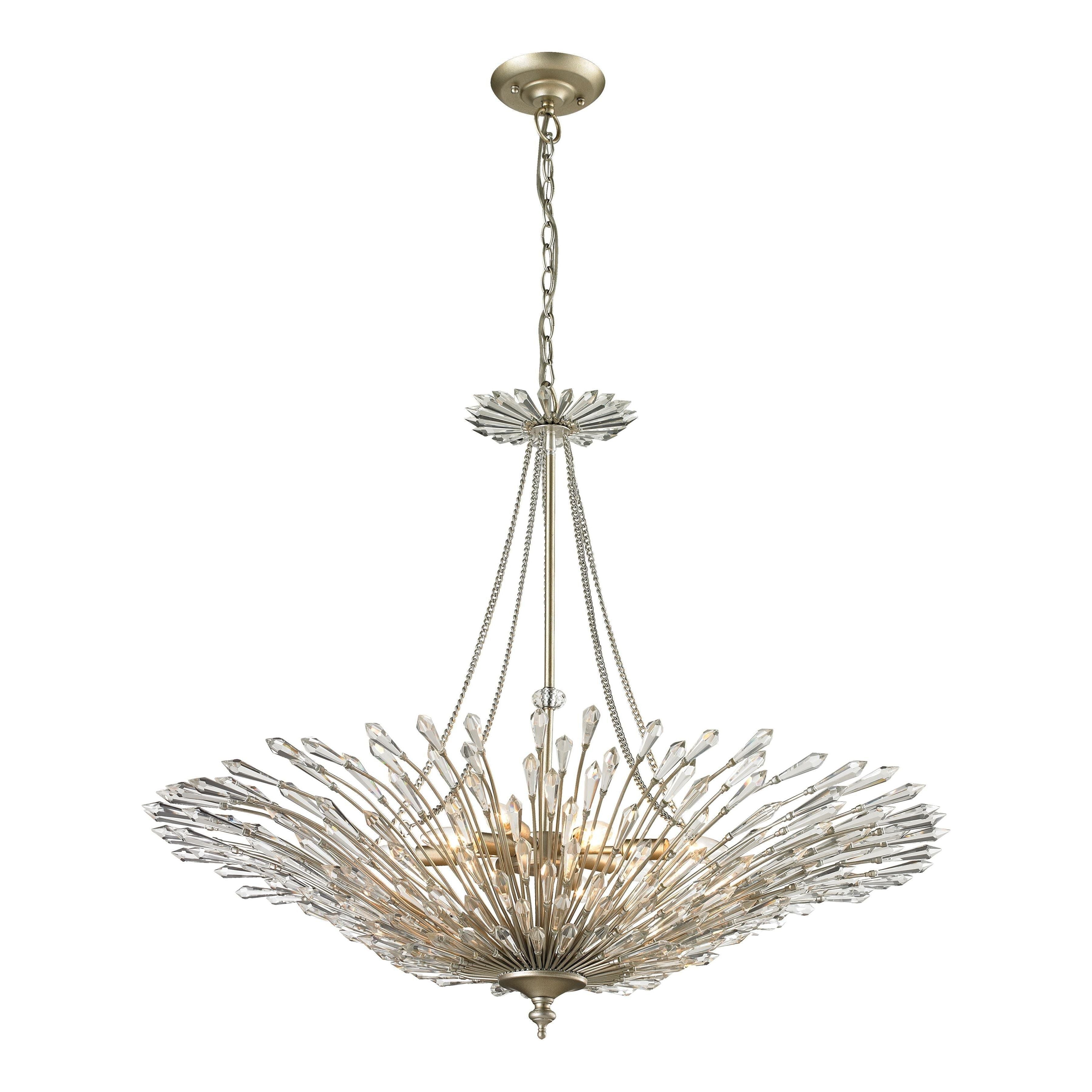 Viva 37" Wide 8-Light Chandelier