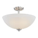 Chelsey 3-Light Semi Flush Mount
