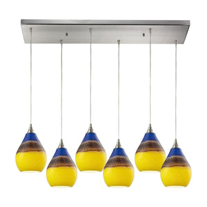 Dunes 6-Light Linear Pendant