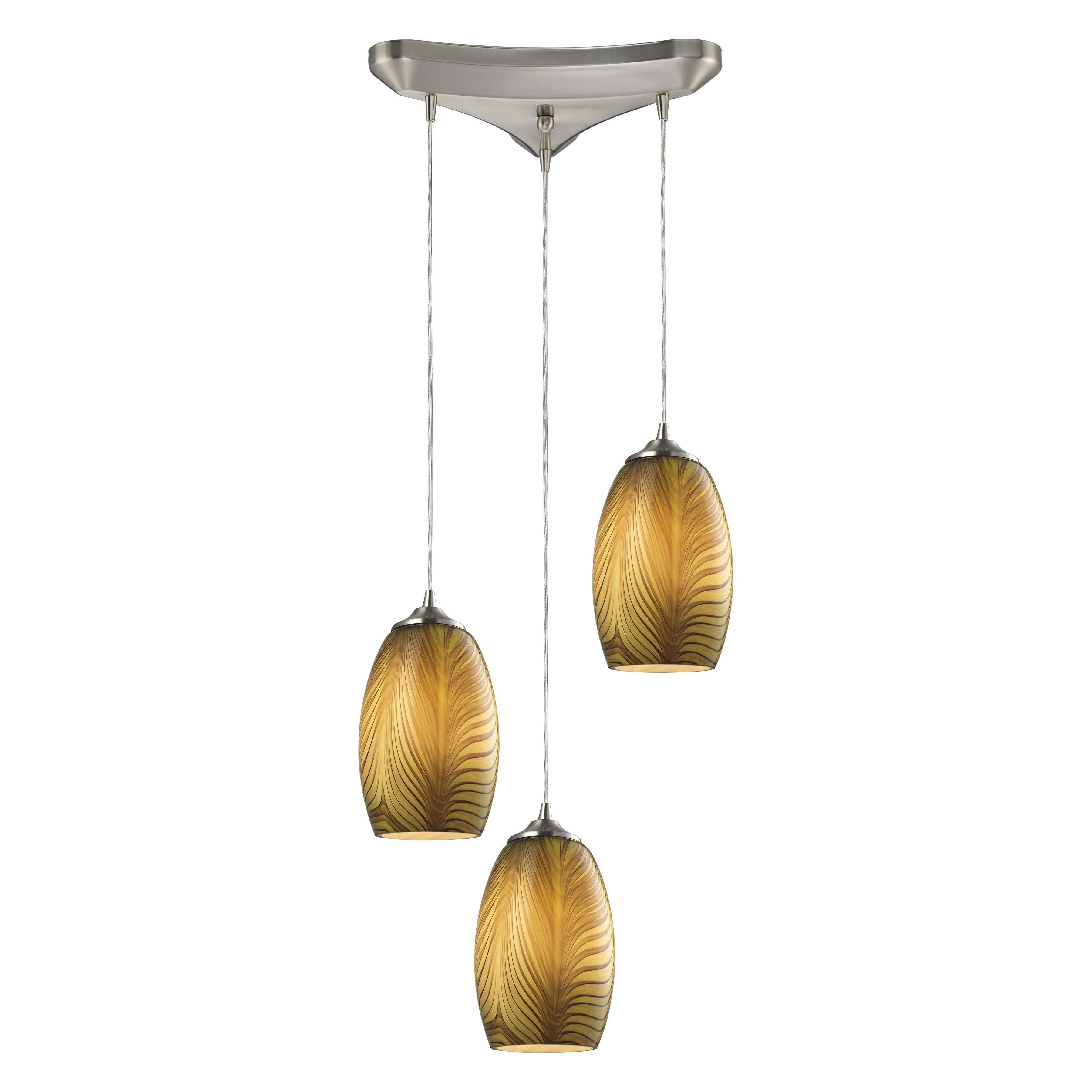 Tidewaters 10" Wide 3-Light Pendant