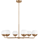 Alvin Six Light Chandelier