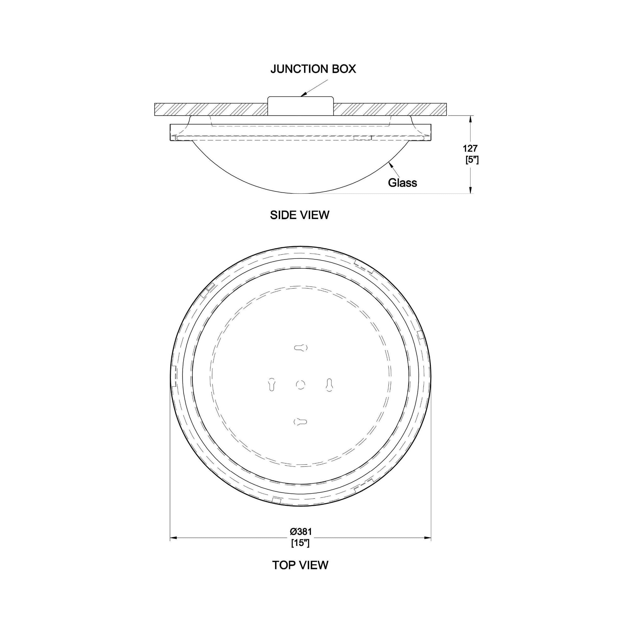 Halo LED 15" Flush Mount