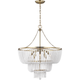 Jackie Six Light Chandelier