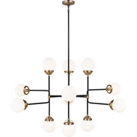 Cafe Twelve Light Large Chandelier