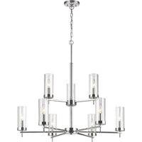 Zire Nine Light Chandelier
