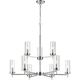 Zire Nine Light Chandelier