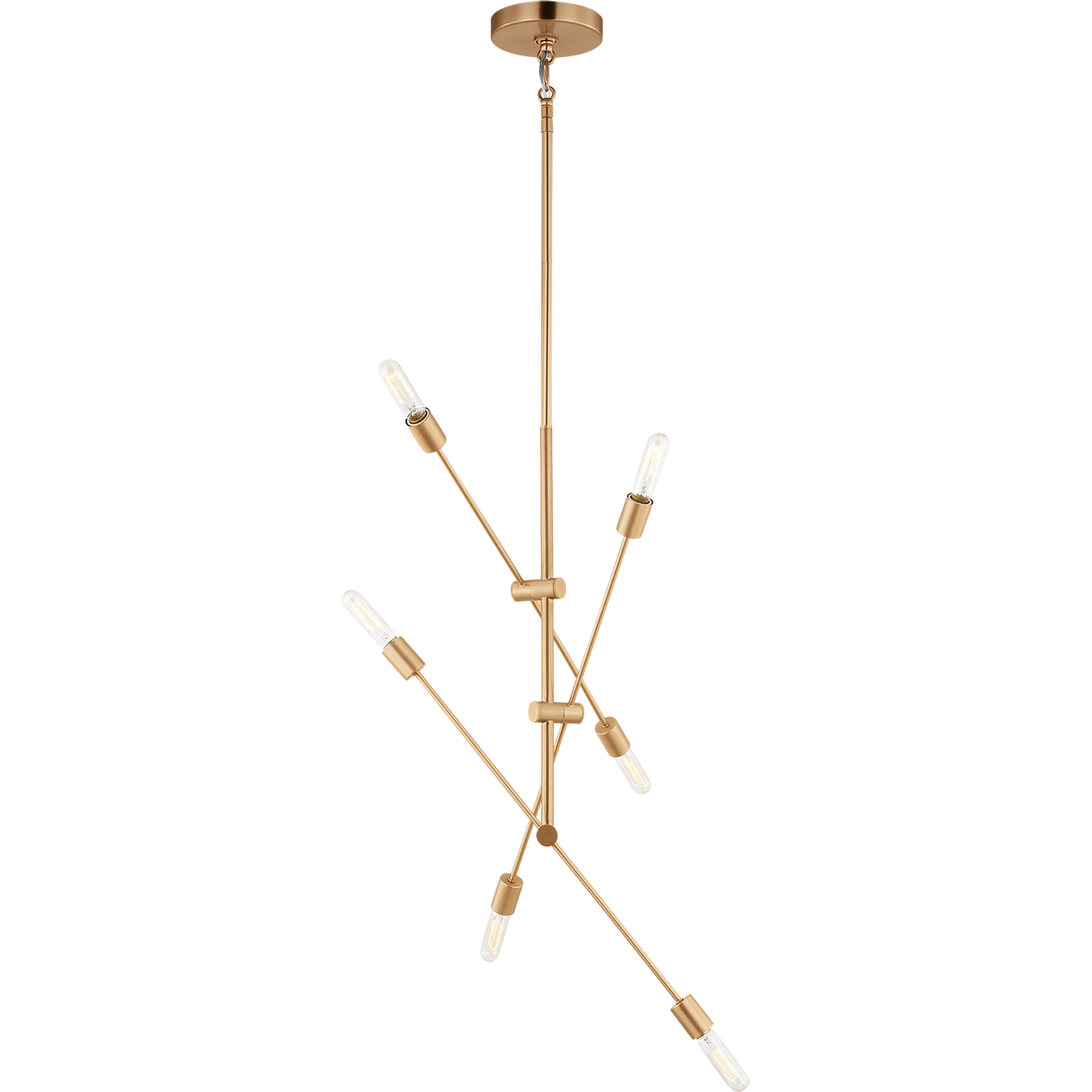 Axis Six Light Large Chandelier