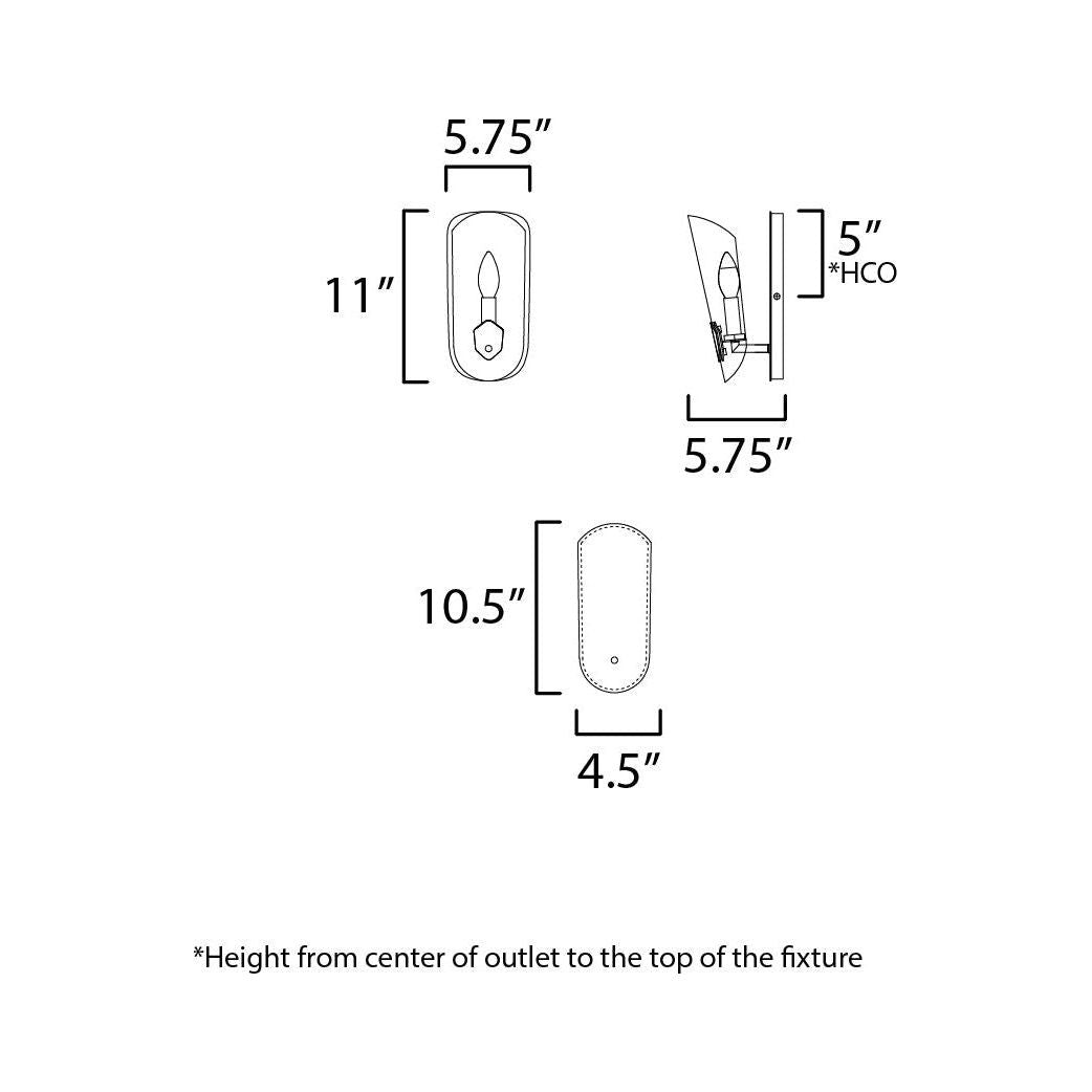 Armory 1-Light Wall Sconce