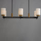 Ruffles 6-Light Linear Chandelier