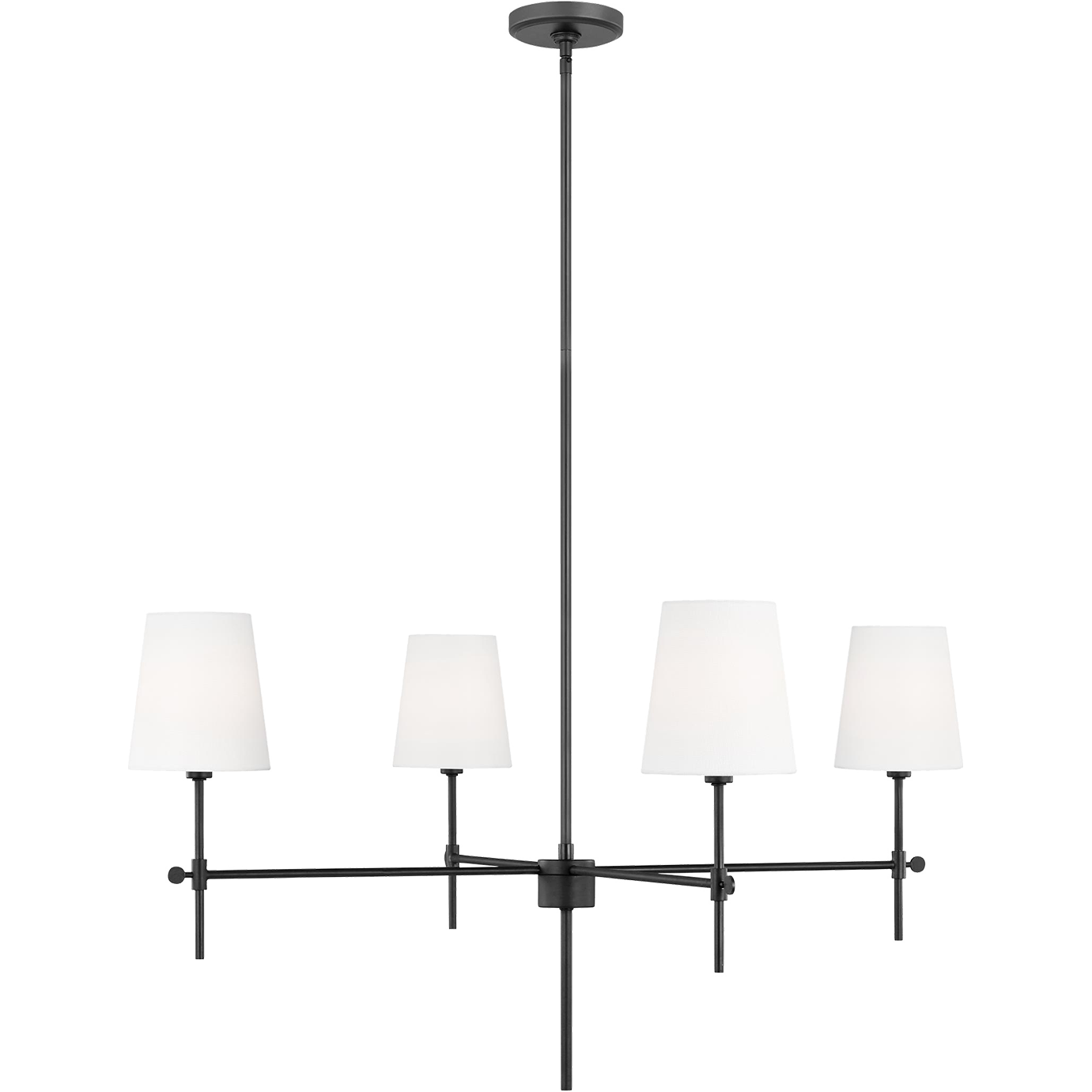 Baker 4-Light Large Chandelier