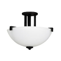 Iris Semi-Flush Mount