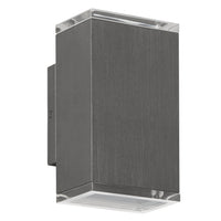 Jasper 8" 2-Light LED Exterior Wall Sconce