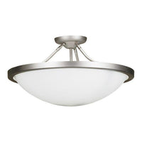 Monroe 3-Light 19" Semi Flush Mount