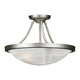 Monroe 3-Light 15" Semi Flush Mount