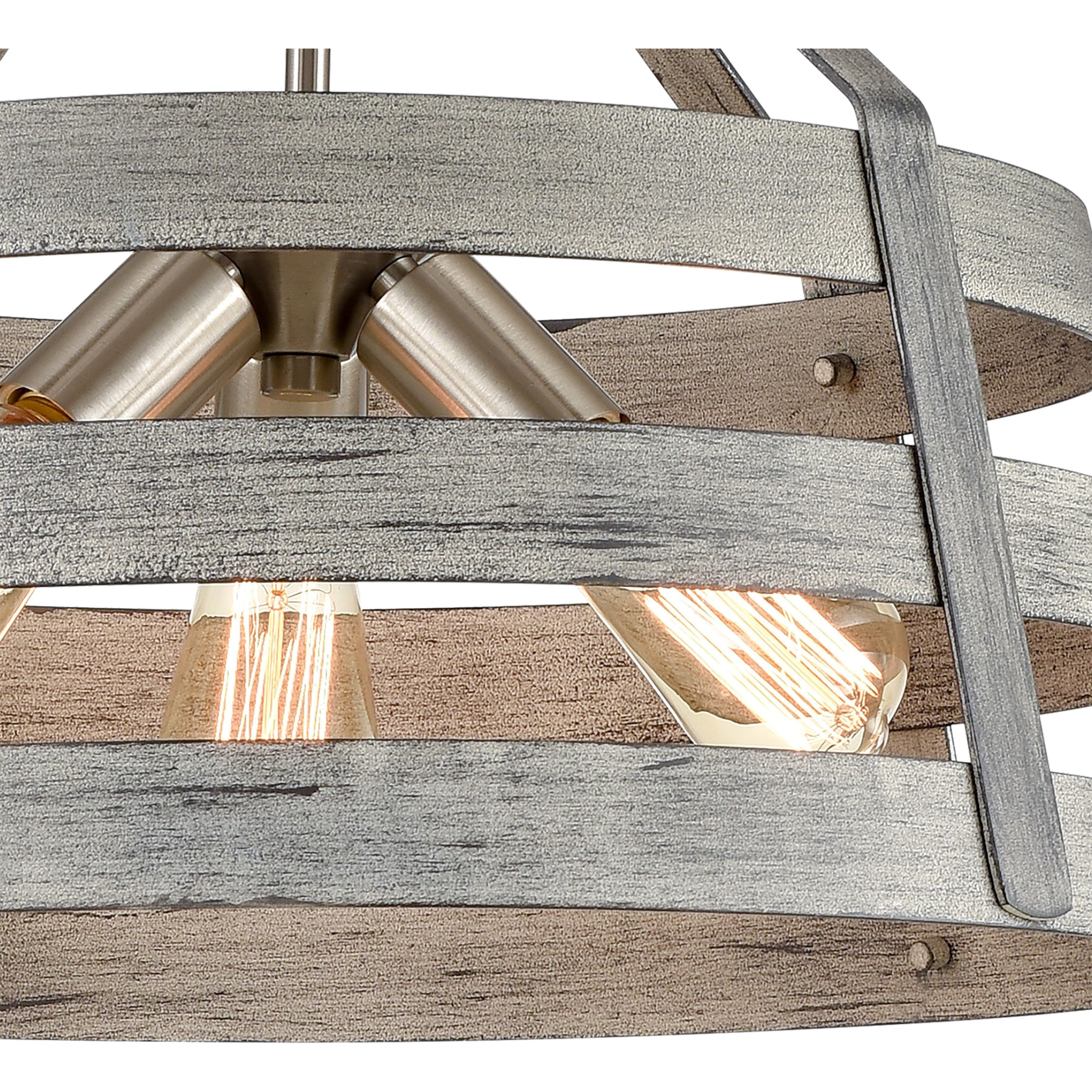 Brigantine 18" Wide 3-Light Chandelier