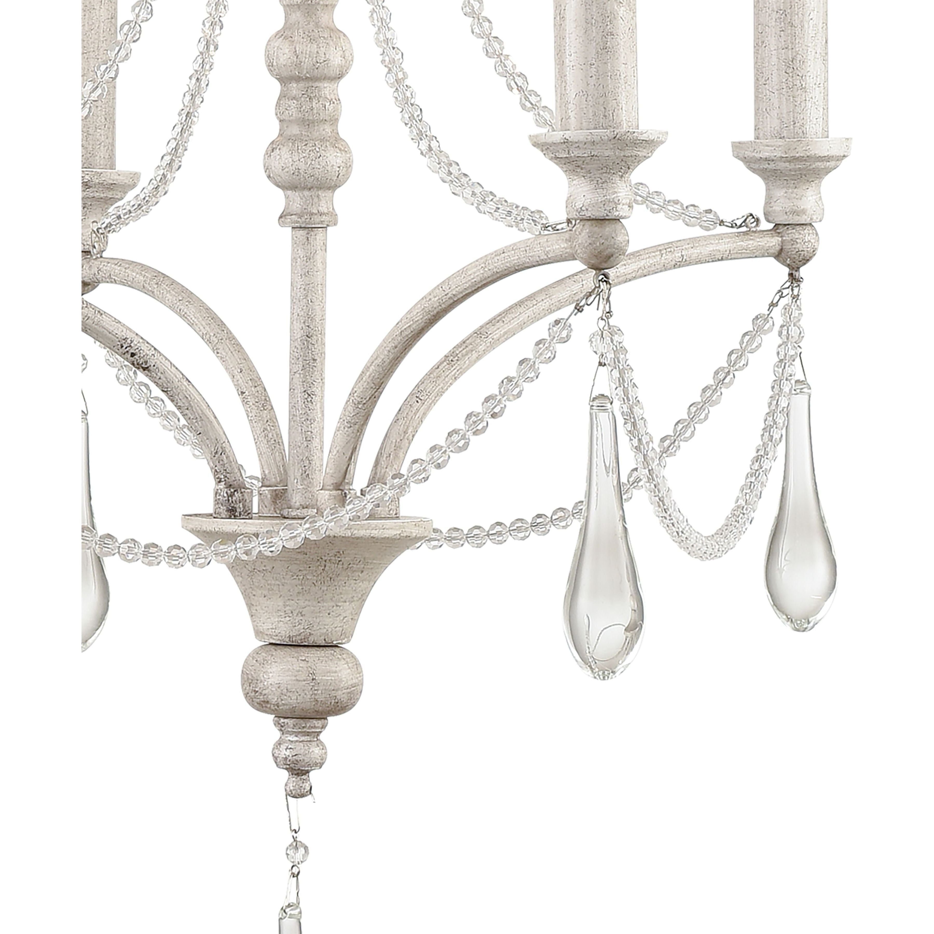 French Parlor 16" Wide 4-Light Chandelier