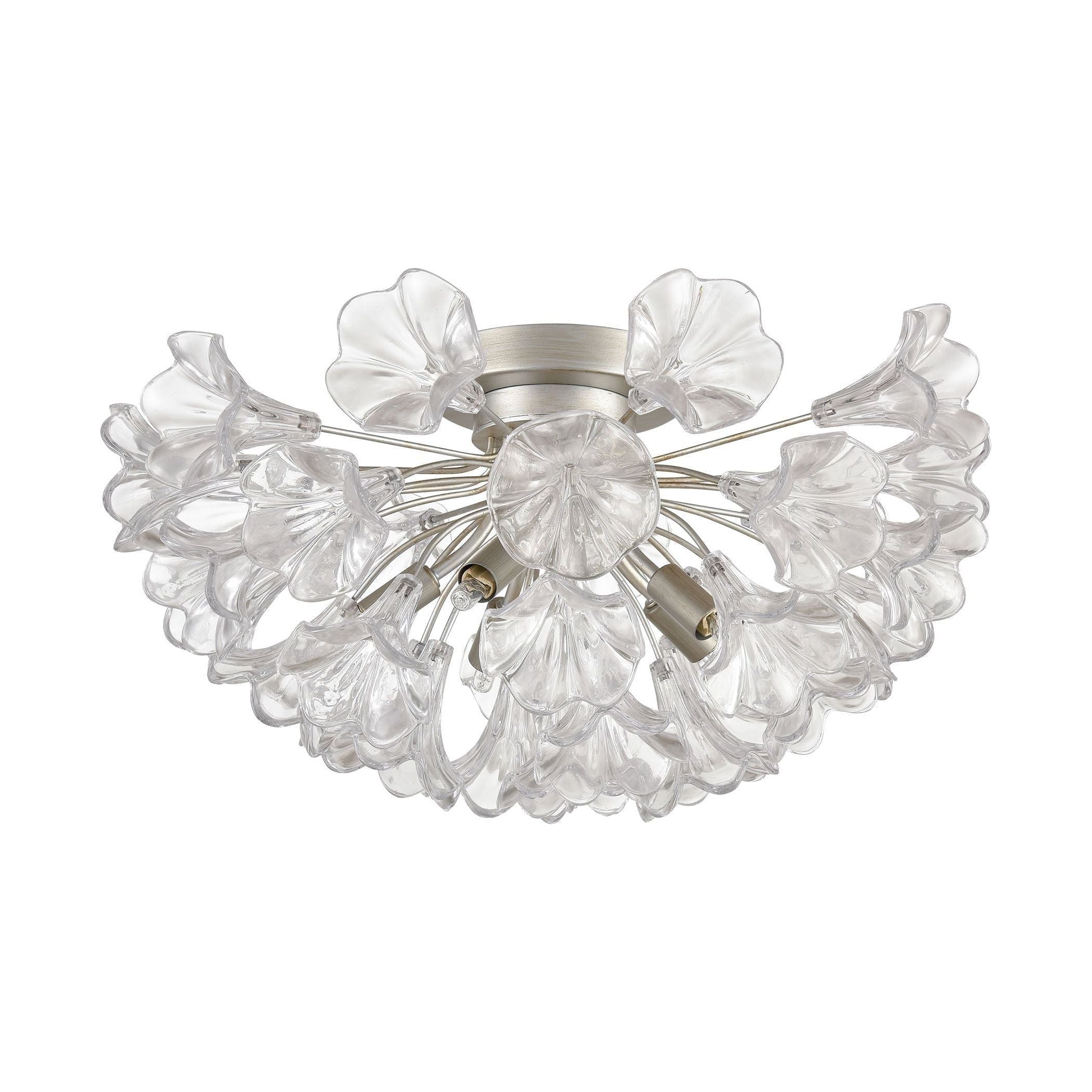 Celene 19" Wide 5-Light Semi Flush Mount