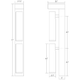 Haim Aimable Double Wall Lamp with Uplight