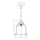 Burren 1-Light Mini Pendant