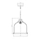 Burren 1-Light Pendant