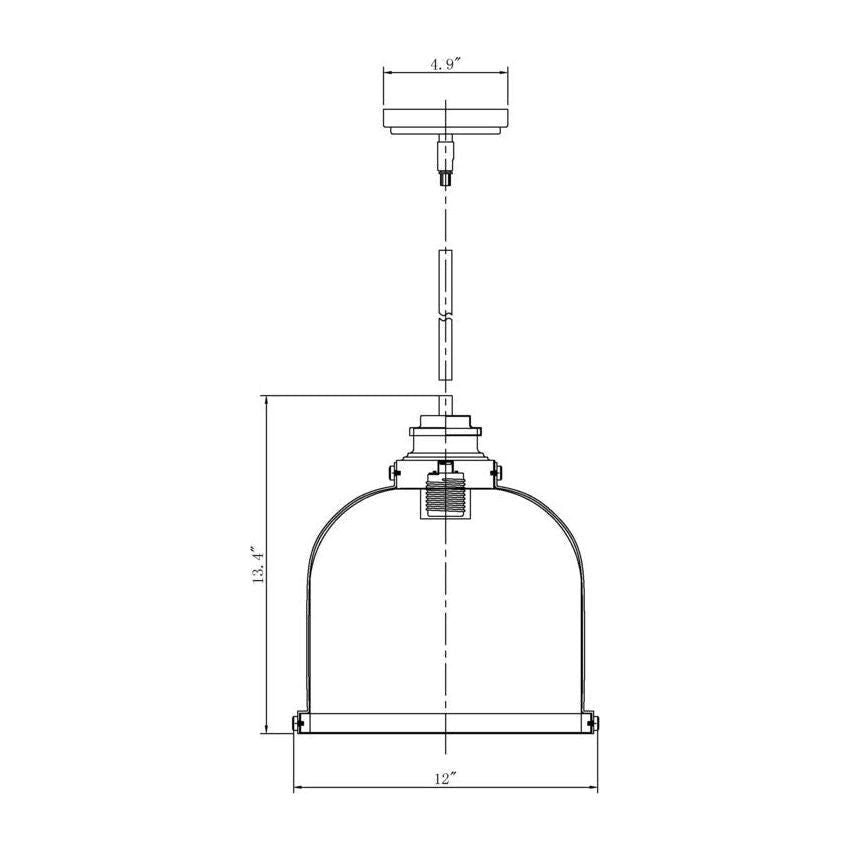 Burren 1-Light Pendant