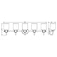 Z-Lite - Kinsley 5-Light Vanity Light - Lights Canada