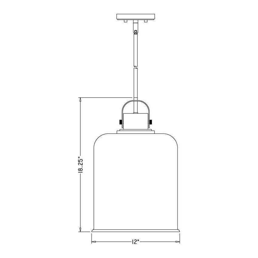 Z-Lite - Kinsley 1-Light Pendant - Lights Canada