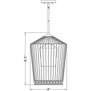 Z-Lite - Lido 1-Light Pendant - Lights Canada