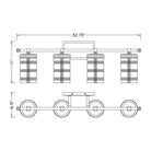 Z-Lite - Archer 4-Light Vanity Light - Lights Canada