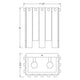 Viviana 2-Light Wall Sconce