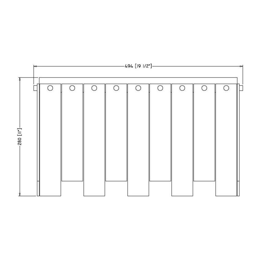 Viviana 9-Light Flush Mount