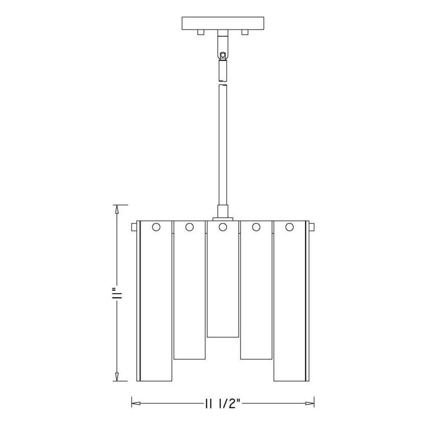 Viviana 1-Light Pendant