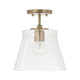 Baker 1-Light Convertible Pendant