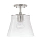 Baker 1-Light Convertible Pendant