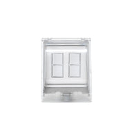 Dual Duplex Switch Weatherproof Surface Mount and Gang Box