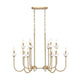 Allistair 12-Light Linear Chandelier