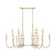 Allistair 16-Light Linear Chandelier