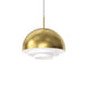 Modern Tiers 16" Dome LED Pendant