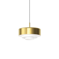 Modern Tiers 12" Flat LED Pendant