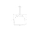 Belle Flare Medium LED Bell Pendant