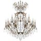 Renaissance Rock Crystal 6-Light Chandelier