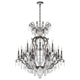 Renaissance Rock Crystal 6-Light Chandelier