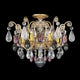 Renaissance Rock Crystal 6-Light Close-to-Ceiling