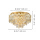 Calmeilles 25" 10-Light Flush Mount